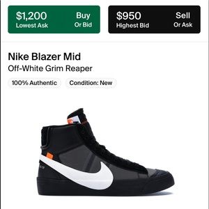 Nike Off-White Blazer Mid